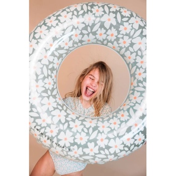 Swim Essentials Swim Essentials: Пояс ⌀90 см. за деца от 6+ години - "Green Flowers (SWE-2024SE1036)