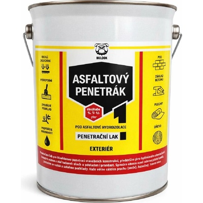 Penetrák asfaltový, 5l, BULDOK