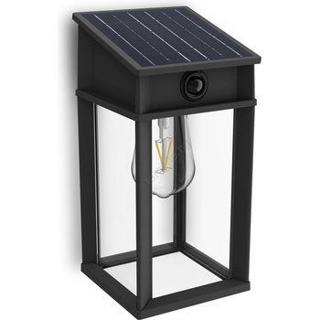 Philips LED соларен стенен сензор GERI LED/3, 2W/3, 7V 4000K IP44 (P6574)