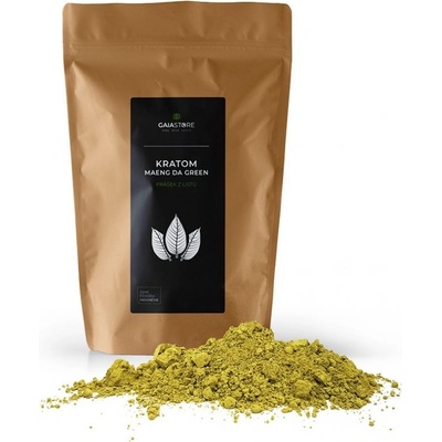 Gaia Store Kratom Wild Maeng Da Green prášek z listů 100 g