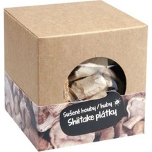 České houby Shiitake sušené plátky krabička 30 g