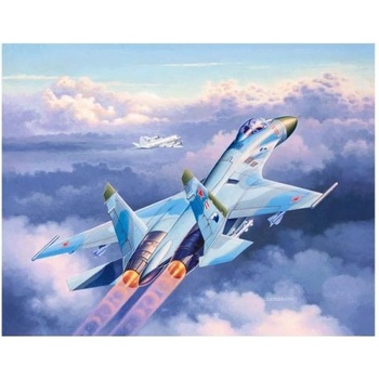 Revell Plastic ModelKit letadlo 03948 Su-27 Flanker 1:144