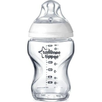 Image 1 of Tommee Tippee Самостерилизиращо се стъклено шише Tommee Tippee - Natural Start, 0m+, 250 ml (TT.0016)