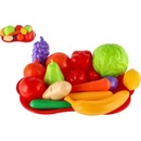 Teddies ovoce a zelenina s podnosem