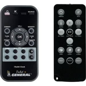 GENERAL iTeufel Clock - дистанционно управление дубликат (iTeufel Clock) Дистанционно