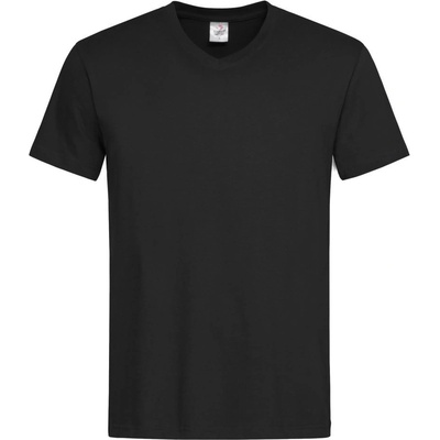 Stedman classic v-neck / Мъжка тениска с v-образно деколте - черен опал l (05230005903)