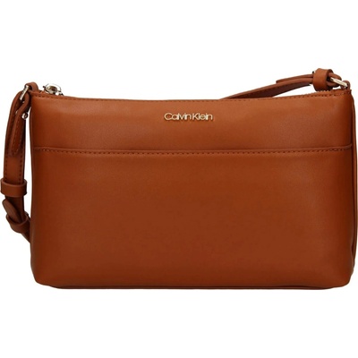 Calvin Klein dámská crossbody kabelka Monts koňak