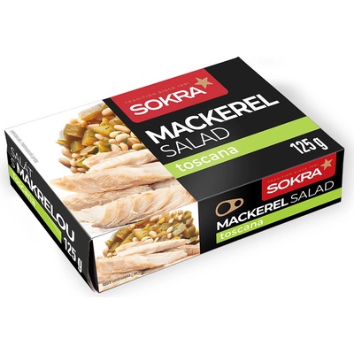 Sokra Salát s makrelou Toscana 125 g