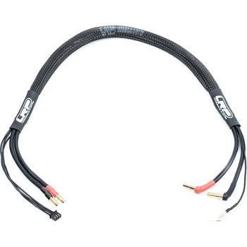 LRP Electronic Nabíjecí kabel 60cm 2S LiPo HARDCASE z G4 na P4/5 včetně balančního konekt. XH