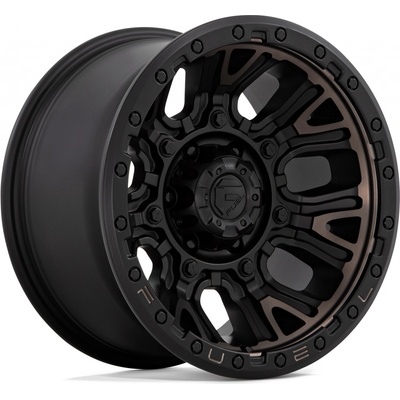 FUEL D824 9x17 5x127 ET-12 matt black