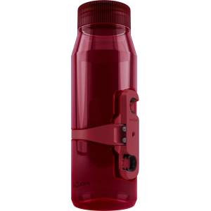 FIDLOCK Бутилка за велосипед Fidlock Twist Single Bottle Life 700 Cycling water bottles - Transparent Rot / Fidlock Logo - размер 700 ml (533-2437-0311)