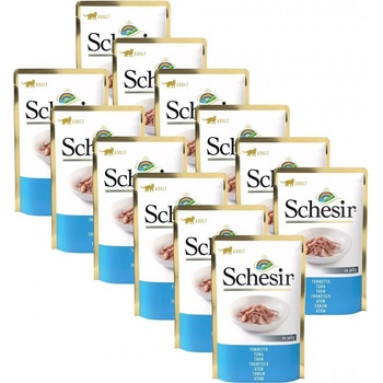Schesir Cat tuniak v želé 12 x 85 g