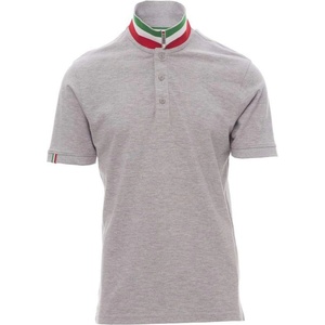 PAYPER nation melange grey italy 000913-0368 / Мъжка риза с яка в цветовете на италианското знаме - сива xxl (000913036813035xxl)
