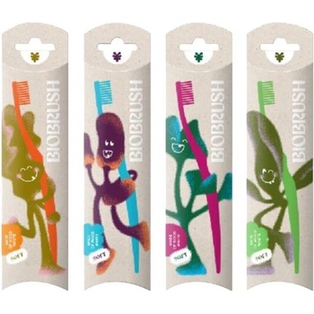 BioBrush Z bioplastu Modrá Soft