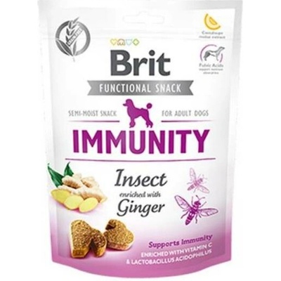 Brit Care funkční pamlsek pro psy s hmyzem 150 g