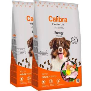 Calibra Dog Premium Line Energy 2 x 12 кг