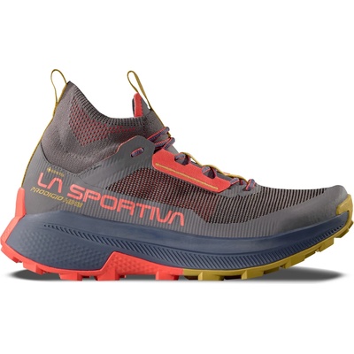 La Sportiva Мъжки мултиспорт обувки La Sportiva Prodigio Hike GTX Multisport shoes - Onyx / Mountain Red - размер 44 (EU) (022-1253-0223)