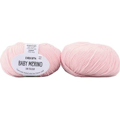 Drops Baby Merino 05 světle růžová