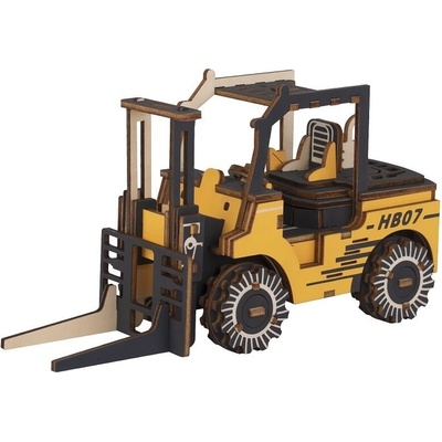 Woodcraft Dřevěné 3D puzzle Vysokozdvižný vozík, 96 ks – Sleviste.cz