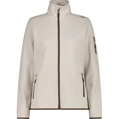 CMP Дамско поларено яке CMP Women's Jacket Jacquard Knitted Fleece jacket - Cream / Off White - размер 38 (EU) (105-7196-0313)