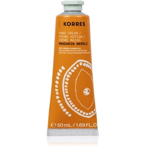 KORRES Mandarin Neroli хидратиращ крем за ръце с бадемово масло 50ml