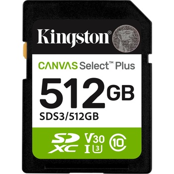 Image 1 of Kingston Canvas Select Plus 512GB (SDS3/512GB)