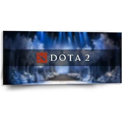 Sablio Obraz DOTA 2 Modrá - 110x50 cm