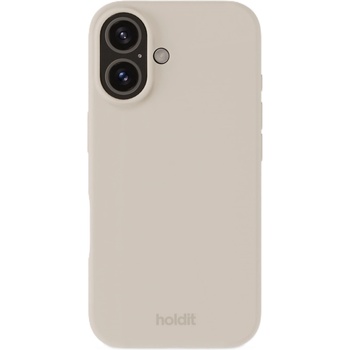Image 1 of Holdit Гръб Holdit Silicone Case за iPhone 16 - Light Beige