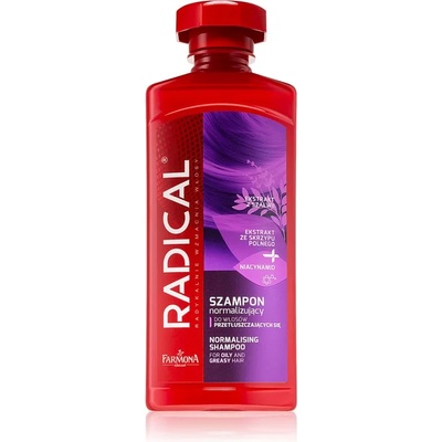 Farmona Natural Cosmetics Laboratory Radical Oily Hair нормализиращ шампоан за мазна коса 400ml