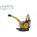 Bruder Mikrobagr JCB s figurkou