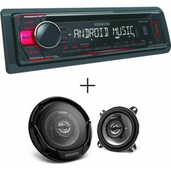 Image 1 of Kenwood KDC-110UR + KFC-E1065