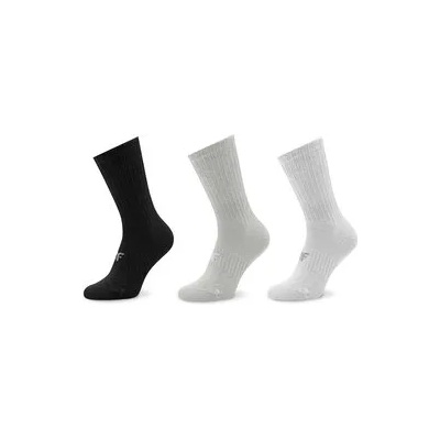 4F Комплект 3 чифта дълги чорапи детски 4fjaw22usocf060 Цветен (4fjaw22usocf060)