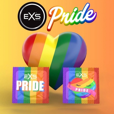 EXS Pride Condom latexový gay kondom 1 ks