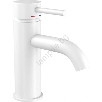 Bath Deluxe Мивен смесител dragor 15, 6 см, матово бял (bt0020)