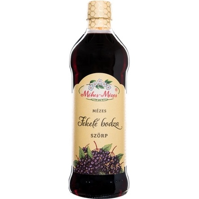 Méhes Mézes Sirup z plodov bazy čiernej s medom 0,5 l