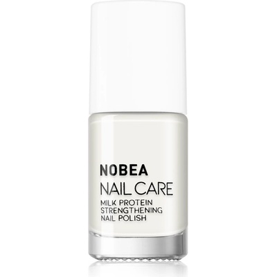 NOBEA Nail Care Milk Protein Strengthening Nail Polish posilující lak na nehty 6 ml