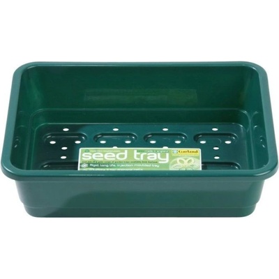 Garland Small Seed Tray Green 23x17x6 cm, zelený zásobník s drenážou