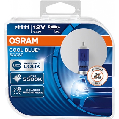 Osram Cool Blue Boost H11 12V 75W PGJ19-2 2 ks