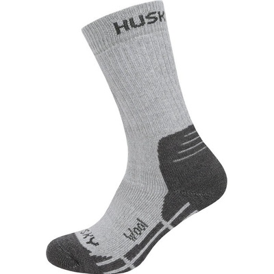 Husky dětské ponožky All Wool světle šedé
