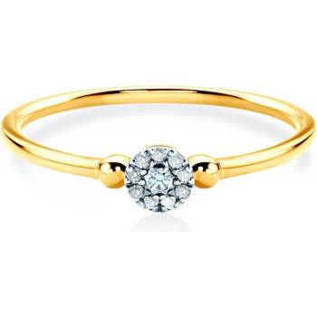 Image 1 of SAVICKI Годежен пръстен: двуцветно злато. диаманти