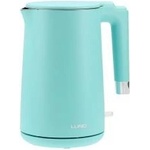TOYA Electric kettle 1.5l turquoise, cool touch Електрически кани