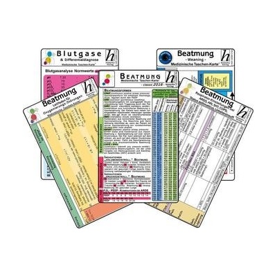 Beatmung - classic 2016, 5 Medizinische Taschen-Karten