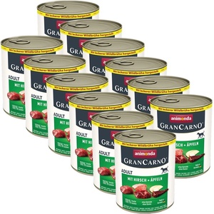 Animonda GranCarno Adult елен с ябълка 12 x 800 г