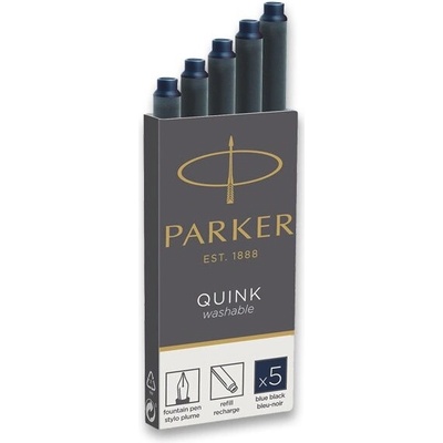 Parker 1502/0150385 Atramentové bombičky modročierne
