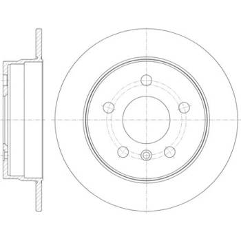 Brzdový kotúč REMSA 61065.00