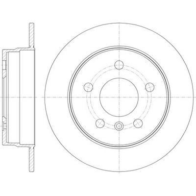 Brzdový kotúč REMSA 61065.00