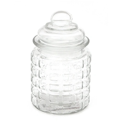 Jin bo yang HORECANO-Стъклен буркан за десерти с капак 270ml (HC-981411) G0014 (181150) (01981411)