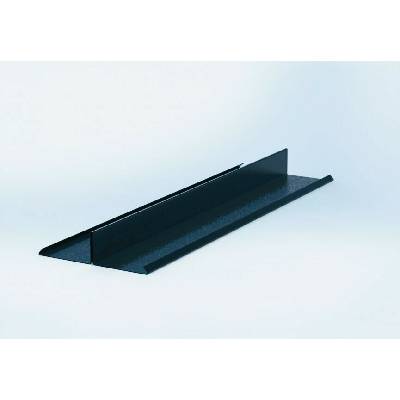 Rozdělovací lišta r.š.250mm pozink Lakovaný RAL 5010 enziánová modrá s folií dl.2m