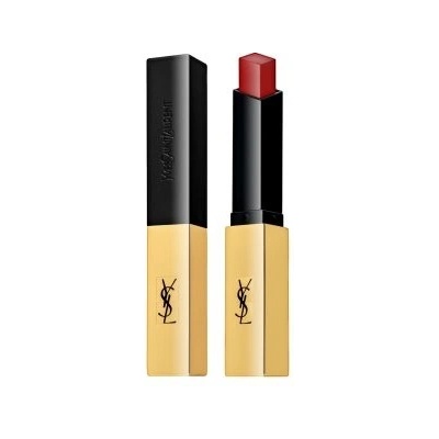 Yves Saint Laurent Rouge Pur Couture The Slim tenký zmatňujúci rúž s koženým efektom 416 Psychic Chili 2,2 g