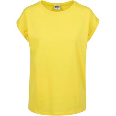 Urban Classics Ladies Extended Shoulder Tee brightyellow